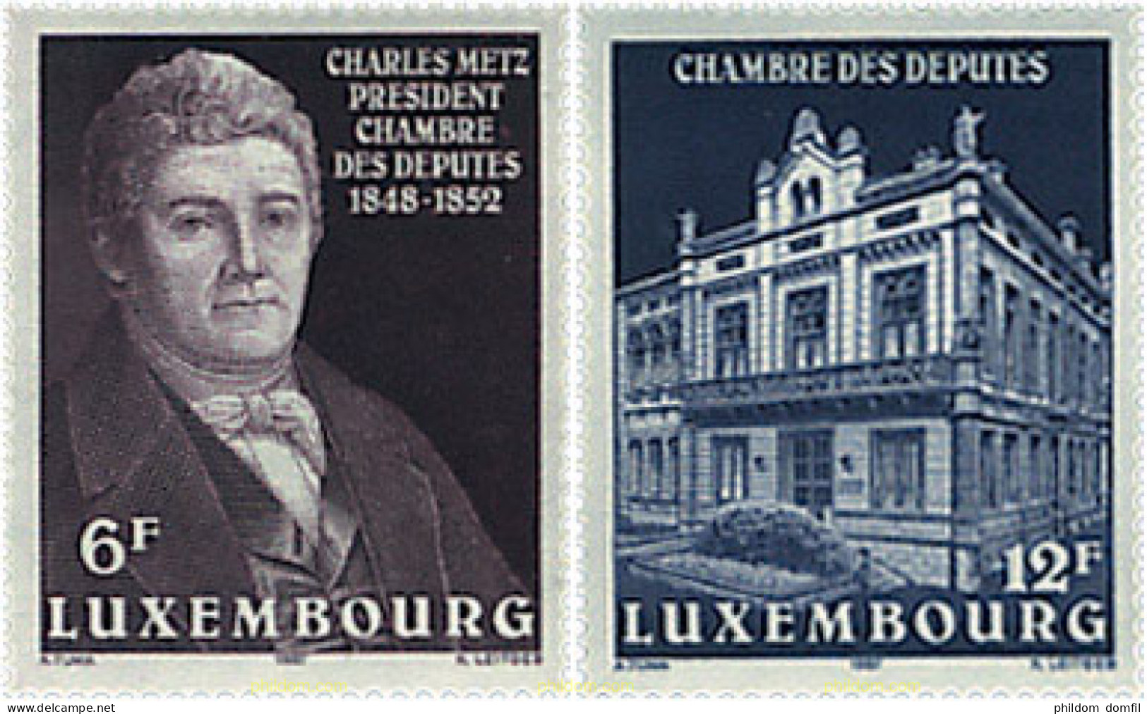 97644 MNH LUXEMBURGO 1987 CAMARA DE LOS DIPUTADOS - Autres & Non Classés