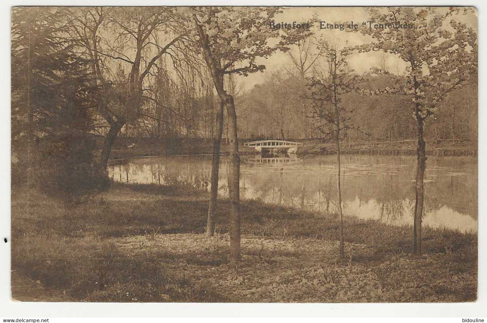 CPA-BOITSFORT "Etang - Watermaal-Bosvoorde - Watermael-Boitsfort