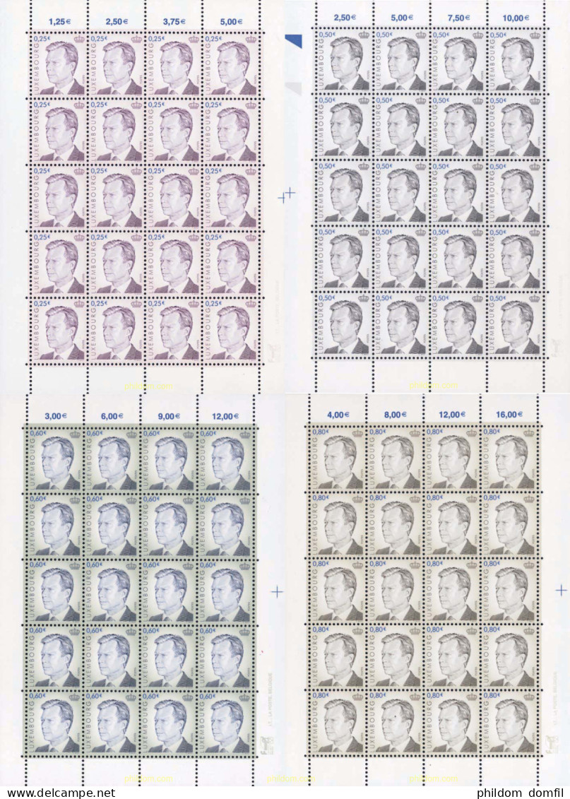 142013 MNH LUXEMBURGO 2004 GRAN DUQUE HENRI - Other & Unclassified