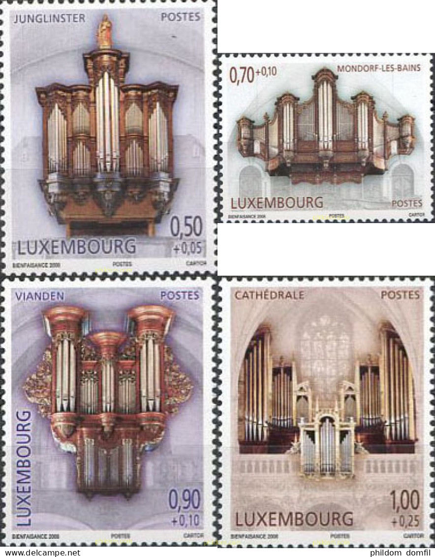 218369 MNH LUXEMBURGO 2008 ORGANOS DEL GRAN DUCADO - Otros & Sin Clasificación