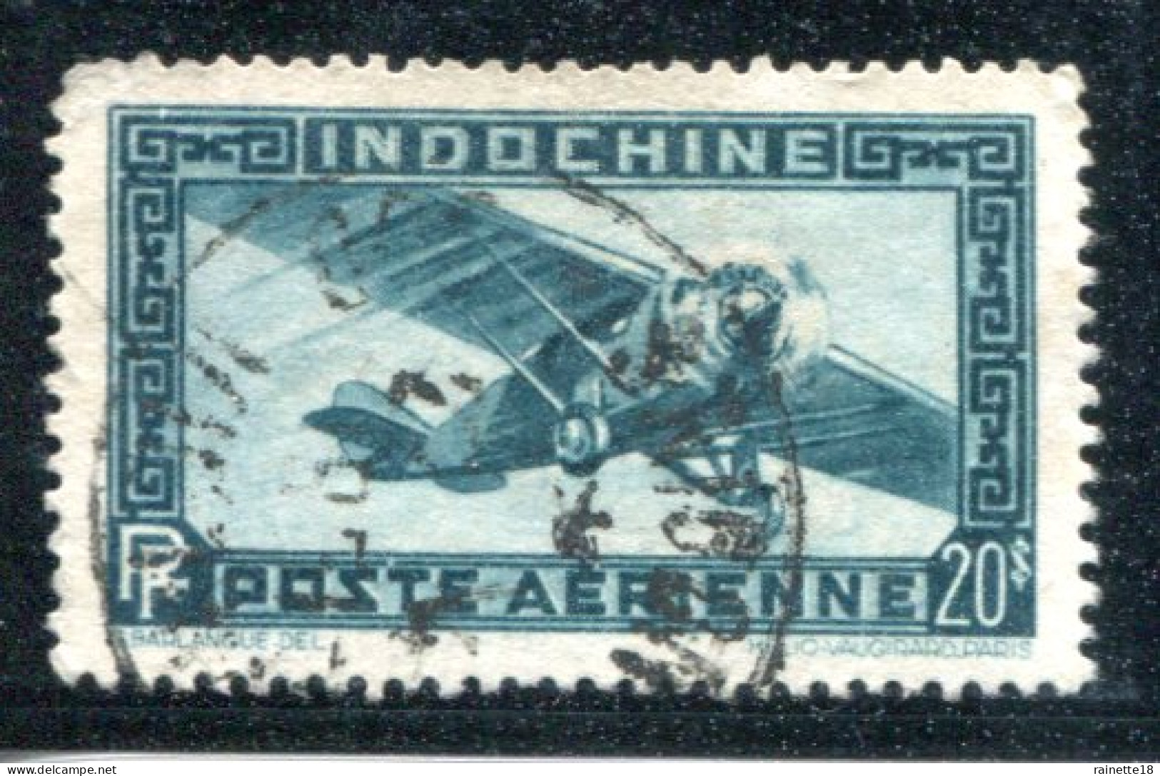 Indochine          PA  46 Oblitéré - Posta Aerea