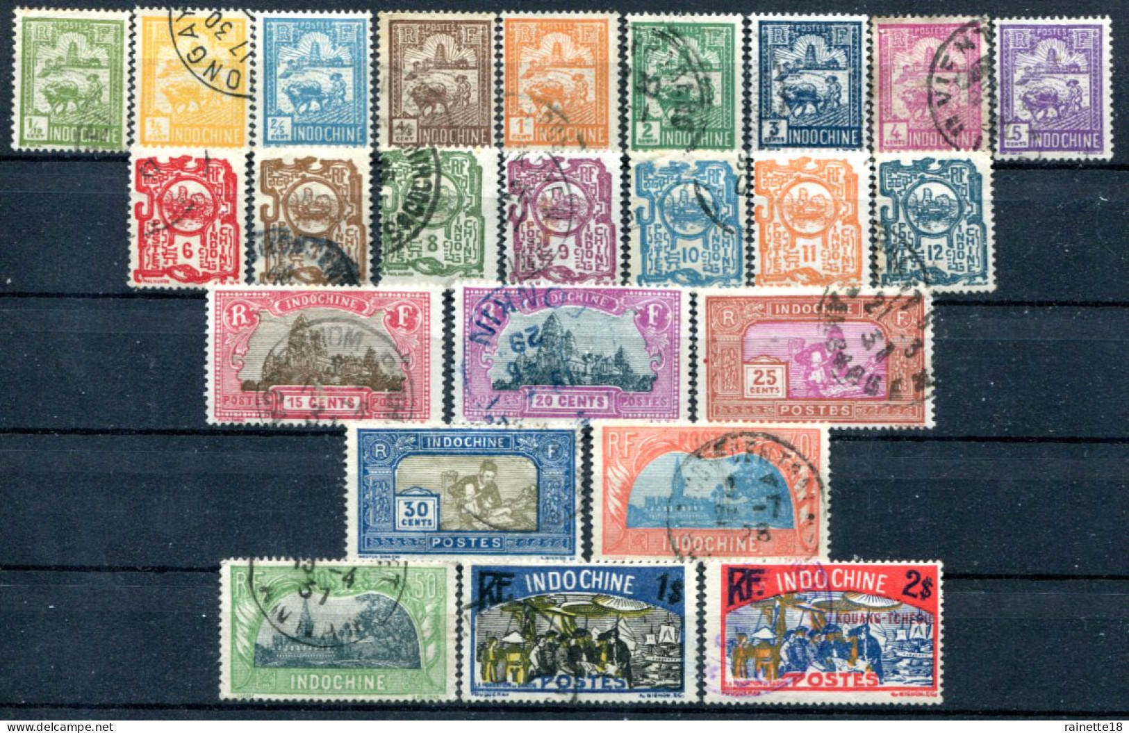 Indochine          123/146  Oblitérés - Used Stamps