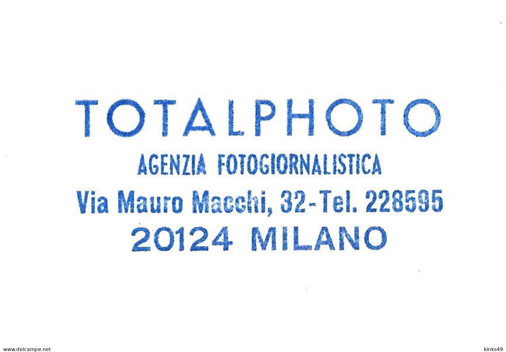 B224> PINO DONAGGIO < Foto Originale Della Agenzia TOTALPHOTO > Cm. 18,5 X 24 = Anni '70 - Photographs