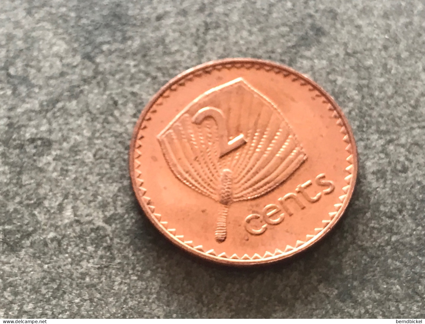 Münze Münzen Umlaufmünze Fiji 2 Cents 1992 - Fidschi