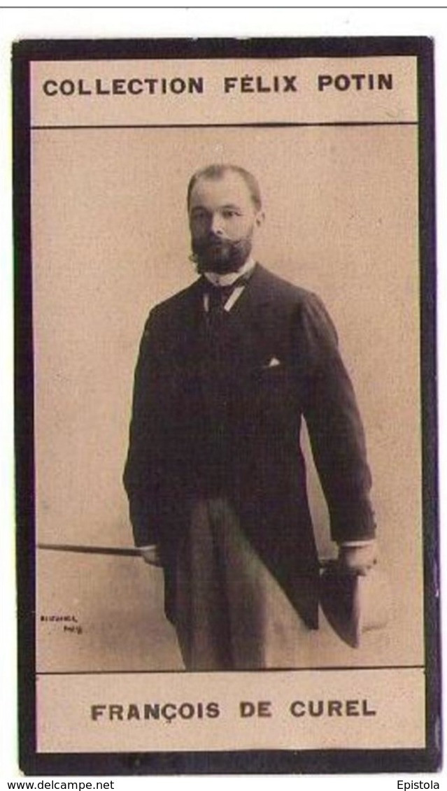 ► François, Vicomte De Curel, 	 Dramaturge, écrivain Né à Metz  - Collection Photo Felix POTIN 1900 - Félix Potin