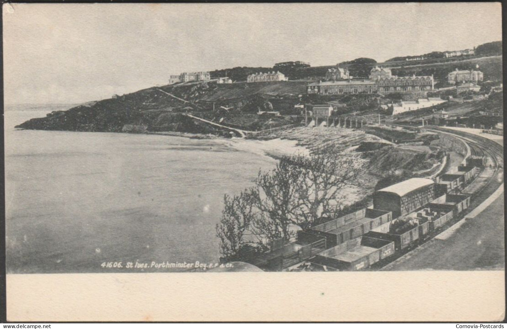 Porthminster Bay, St Ives, Cornwall, C.1902 - Frith's Postcard - St.Ives