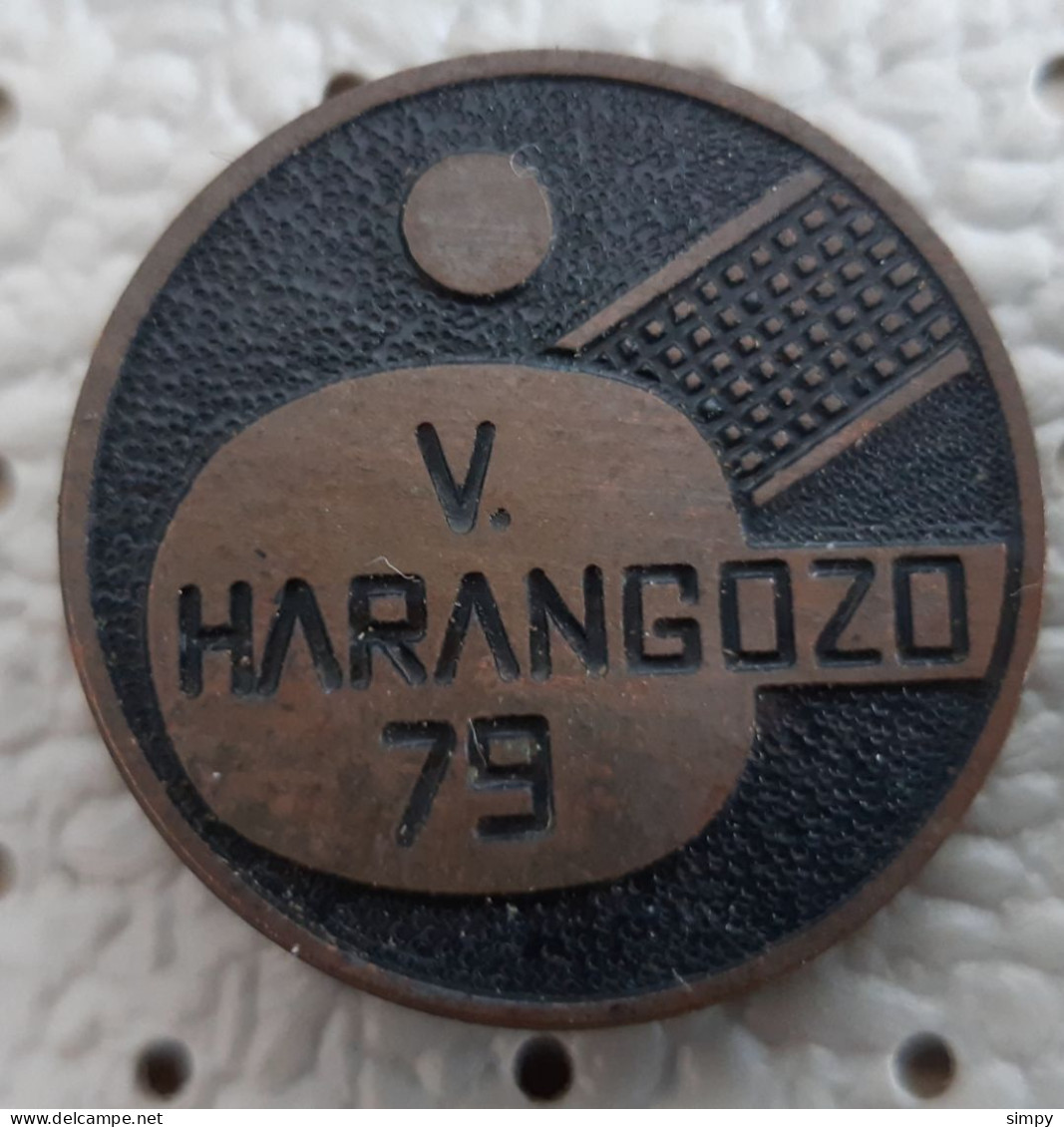 Table Tennis 5. Harangozov Memorial 1979 Slovenia  Yugoslavia  Pins Badge - Table Tennis