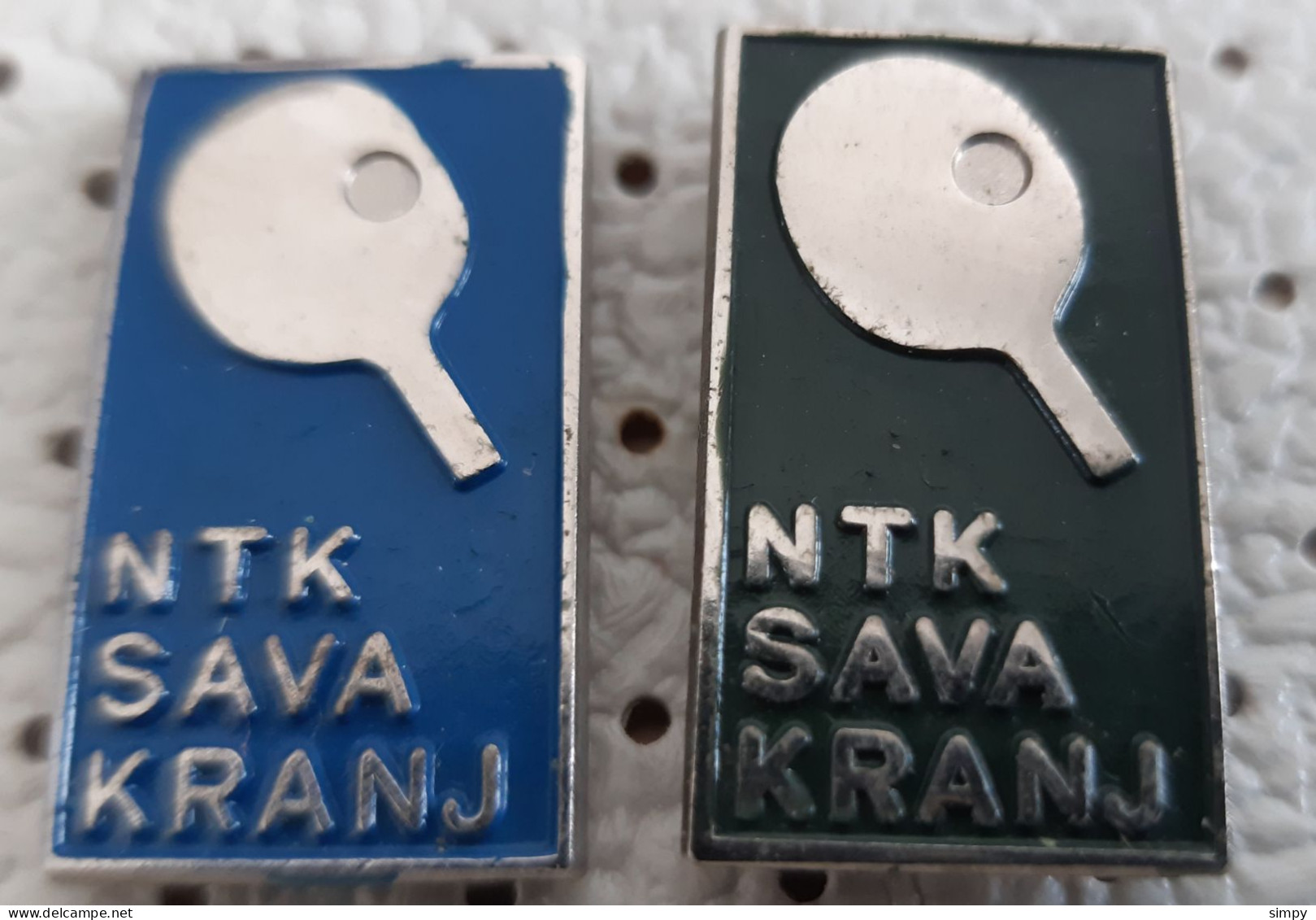 Table Tennis Club NTK SAVA Kranj SLOVENIA Pins Badge - Tennis De Table