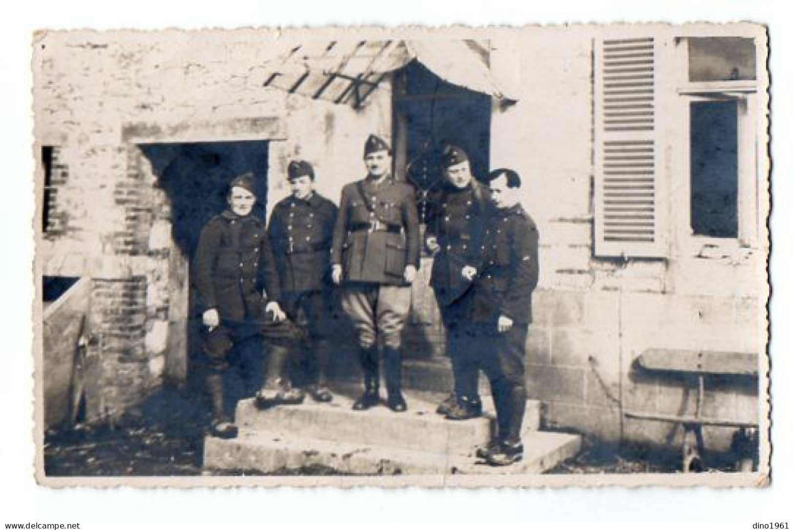 CPA - 3349 - MILITARIA - Carte Photo Militaire - Soldats - Capitaine LE FRANC - Vallée D'AOUSTE ( D'AOSTE - D'AOSTA ) - Personnages