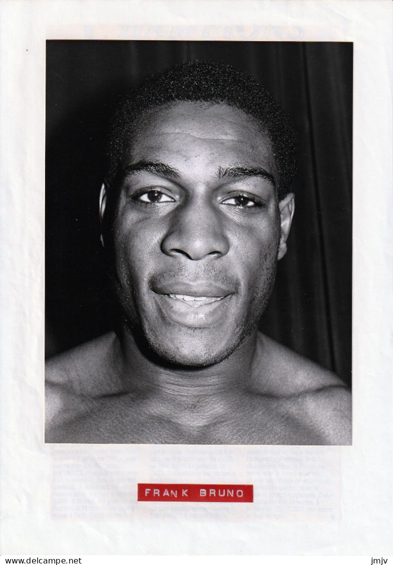 BOXE,  Frank BRUNO - Autogramme