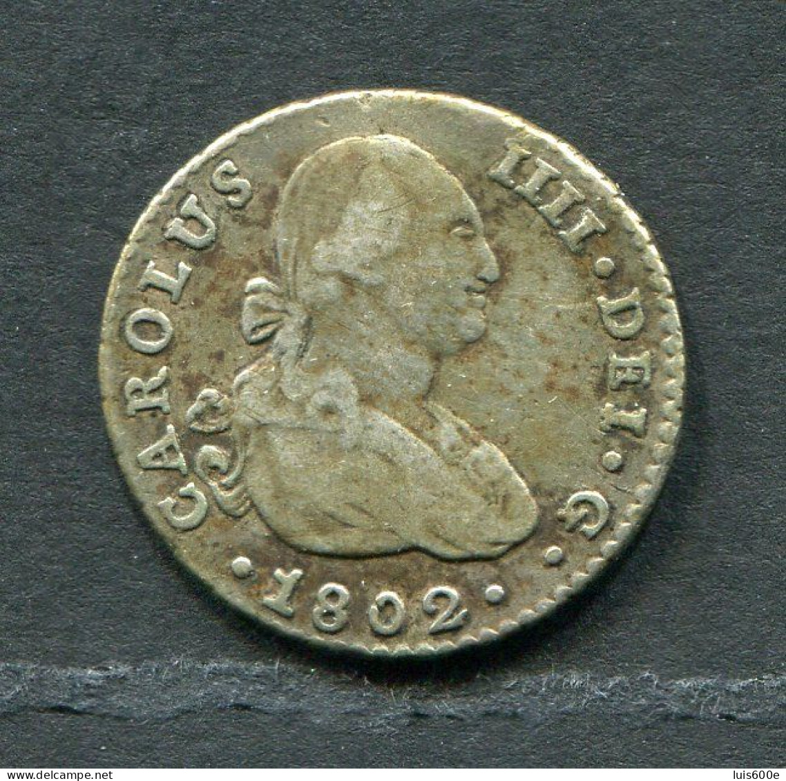 1802.ESPAÑA.MONEDA(AC 440). 1 REAL PLATA CARLOS IV.SEVILLA.CN.BC - Provincial Currencies