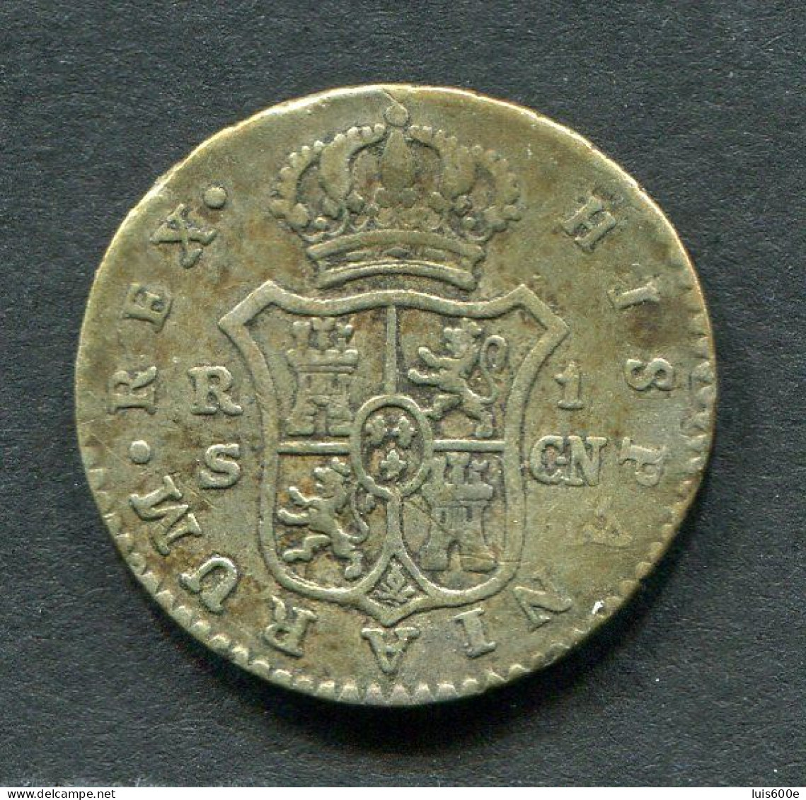 1802.ESPAÑA.MONEDA(AC 440). 1 REAL PLATA CARLOS IV.SEVILLA.CN.BC - Provinciale Munten