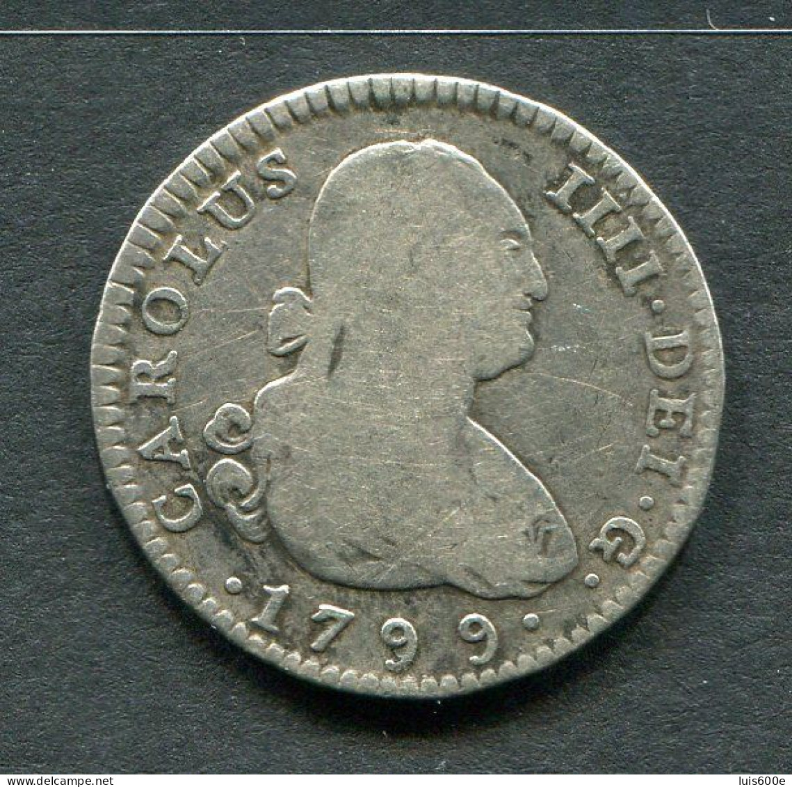 1799.ESPAÑA.MONEDA. 1 REAL PLATA CARLOS IV.MADRID.CONSERVACION NORMAL - Monedas Provinciales