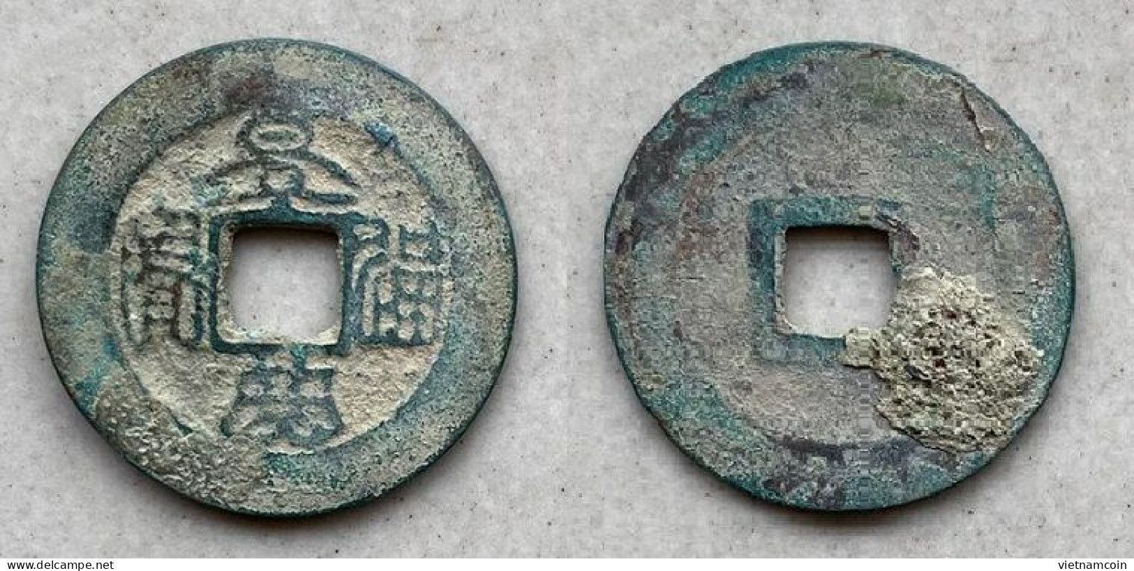 Ancient Annam Coin Canh Hung Thong Bao Le  Kings Under The Trinh 1740-1776 - Viêt-Nam