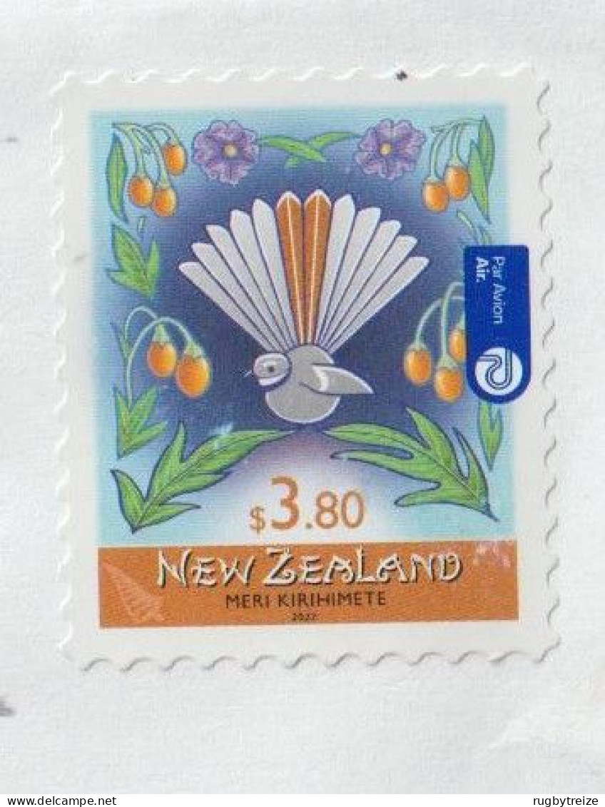 6410 Lettre Cover NEW ZEALAND NOUVELLE ZELANDE NZ MERI KIRIHIMETE $3,80 2023 - Briefe U. Dokumente