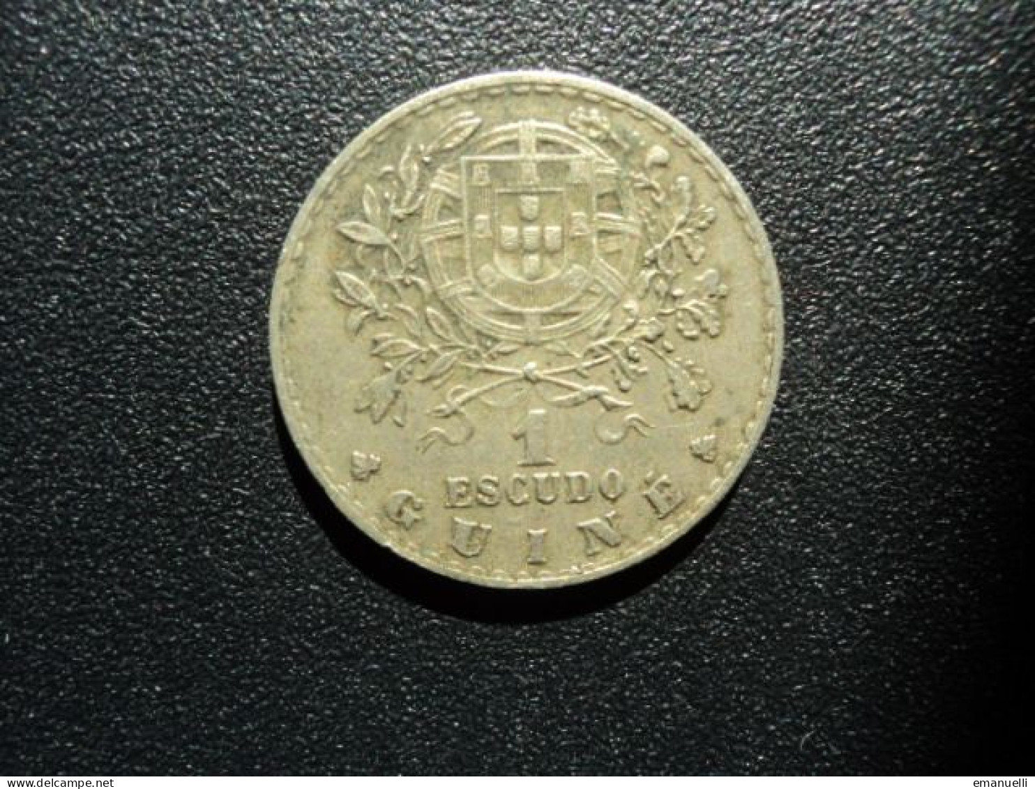 GUINÉE PORTUGAISE * : 1 ESCUDO   1933    CP GU09.1 * / KM 5    TTB - Guinea-Bissau