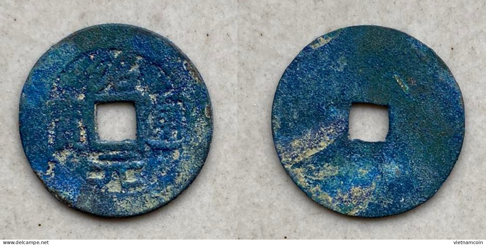 Ancient Annam Coin Thieu Nguyen Thong Bao (An Phap Group ) - Viêt-Nam