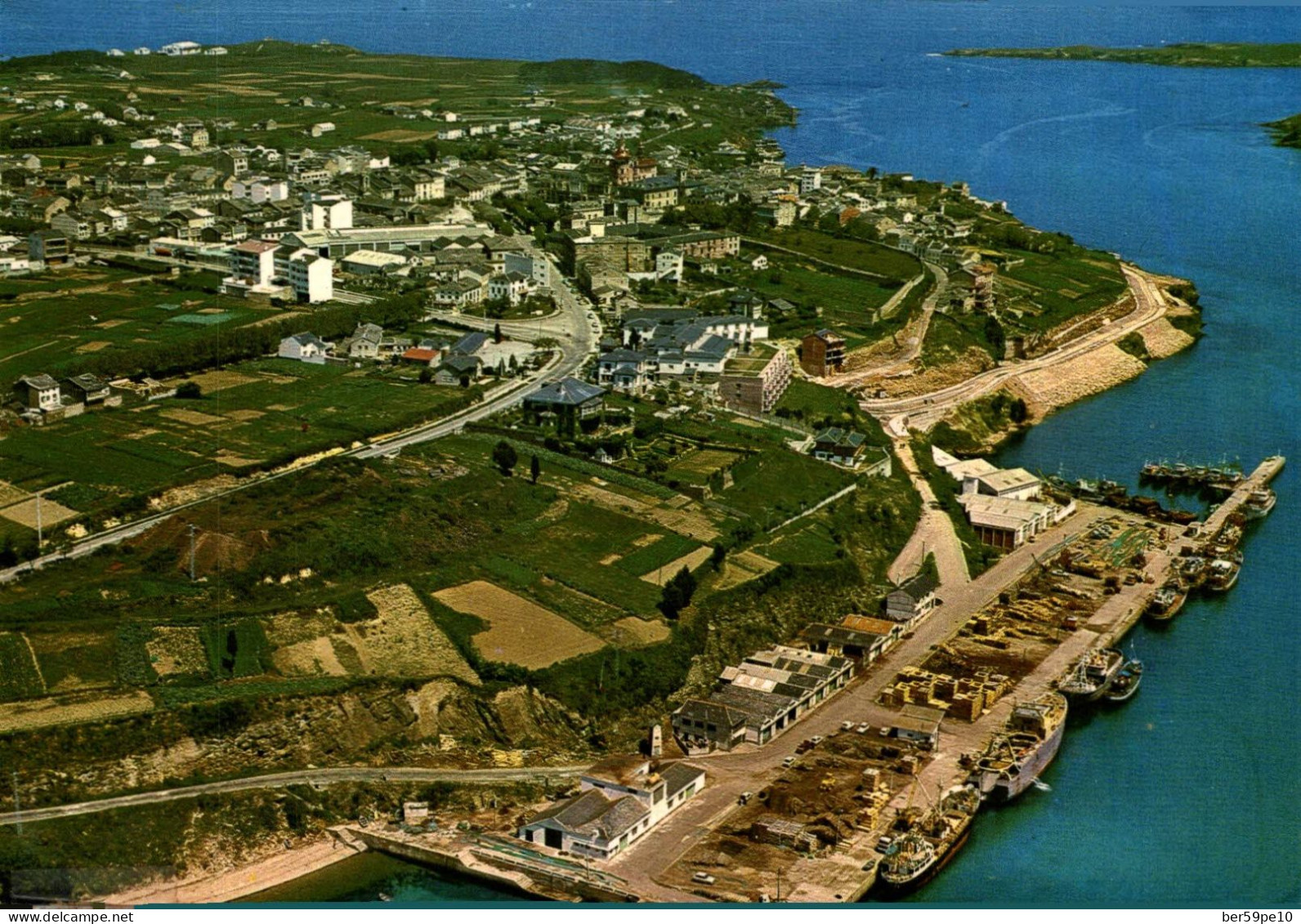 ESPAGNE RIBADEO (LUGO) MUELLE DE MIRASOL Y PASEO MARITIMO - Lugo