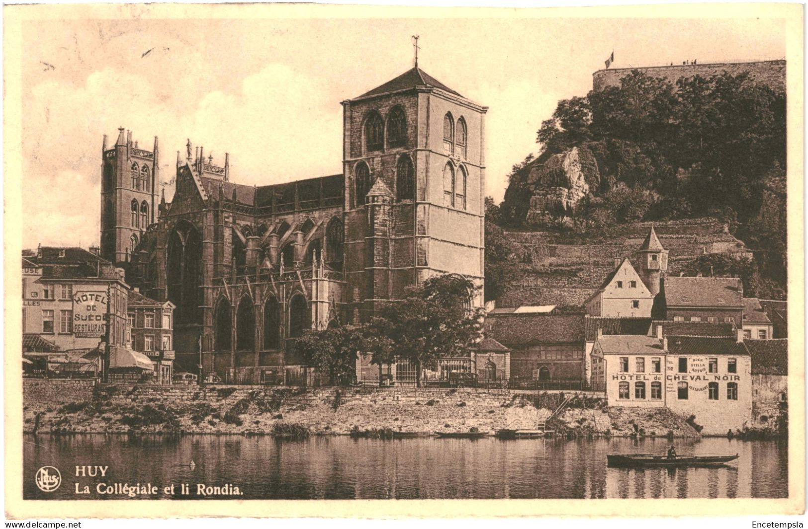 CPA Carte Postale Belgique Huy Collégiale  Et Li Rondia  VM65383 - Huy