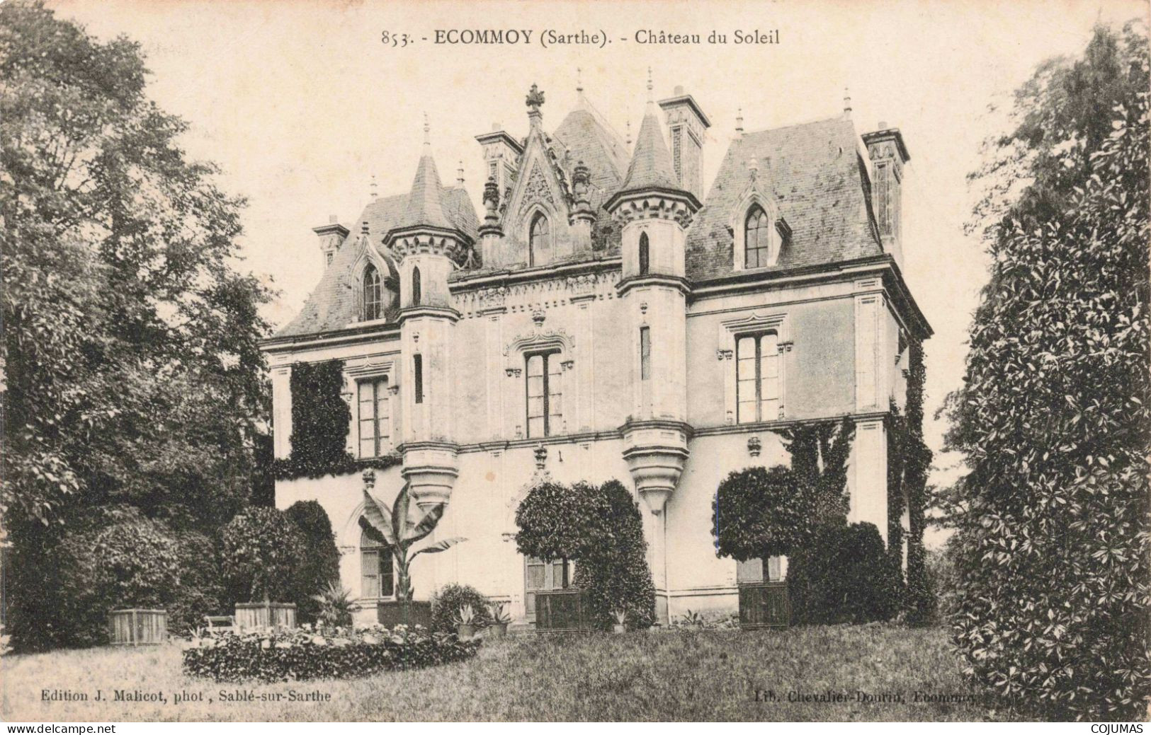 72 - ECOMMOY - S12528 - Château Du Soleil - L1 - Ecommoy