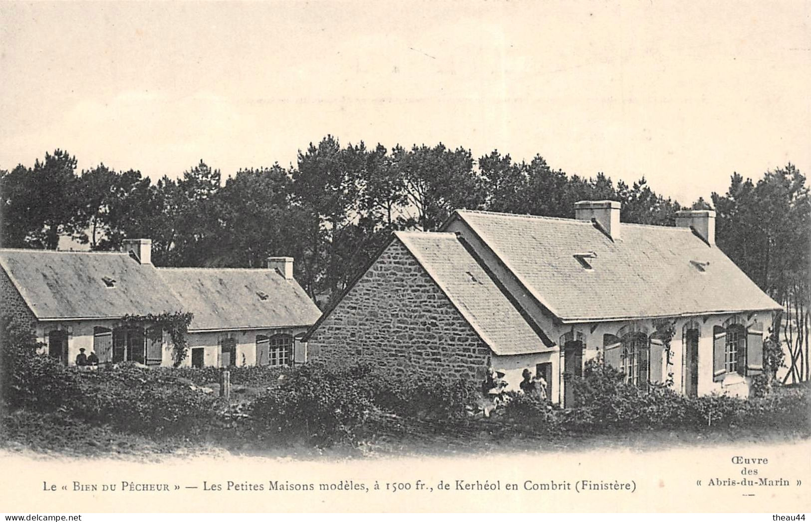 ¤¤  -   COMBRIT- SAINTE-MARINE  -  Le " Bien Du Pêcheur " - Les Petites Maisons Modèles, à 1500 Fr De KERHEOL   -   ¤¤ - Combrit Ste-Marine