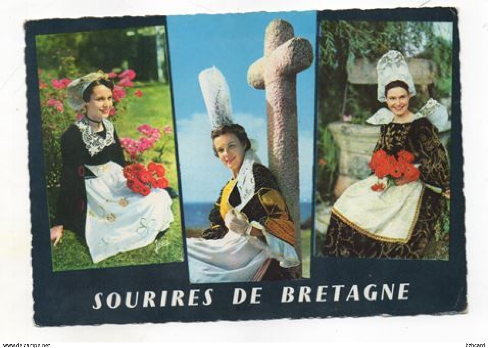 Costumes Et Coiffes De Carhaix , Saint Guénolé Et Elliant (carte Jean Audierne) - Elliant