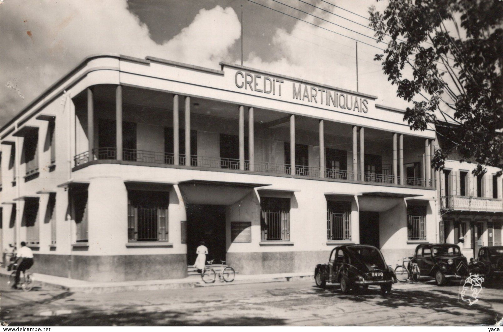 Fort De France " Crédit Martiniquais "  Banque -  Citroen - Banques