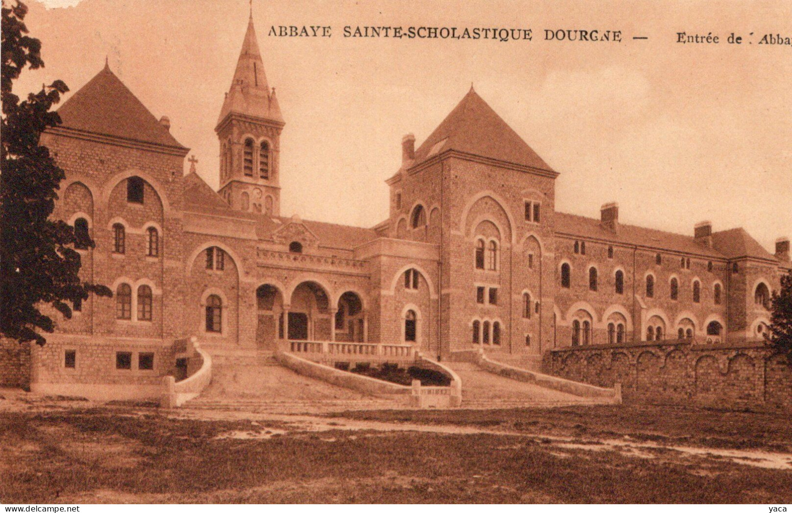 Dourgne Abbaye Sainte Scolastique  Entrée - Dourgne