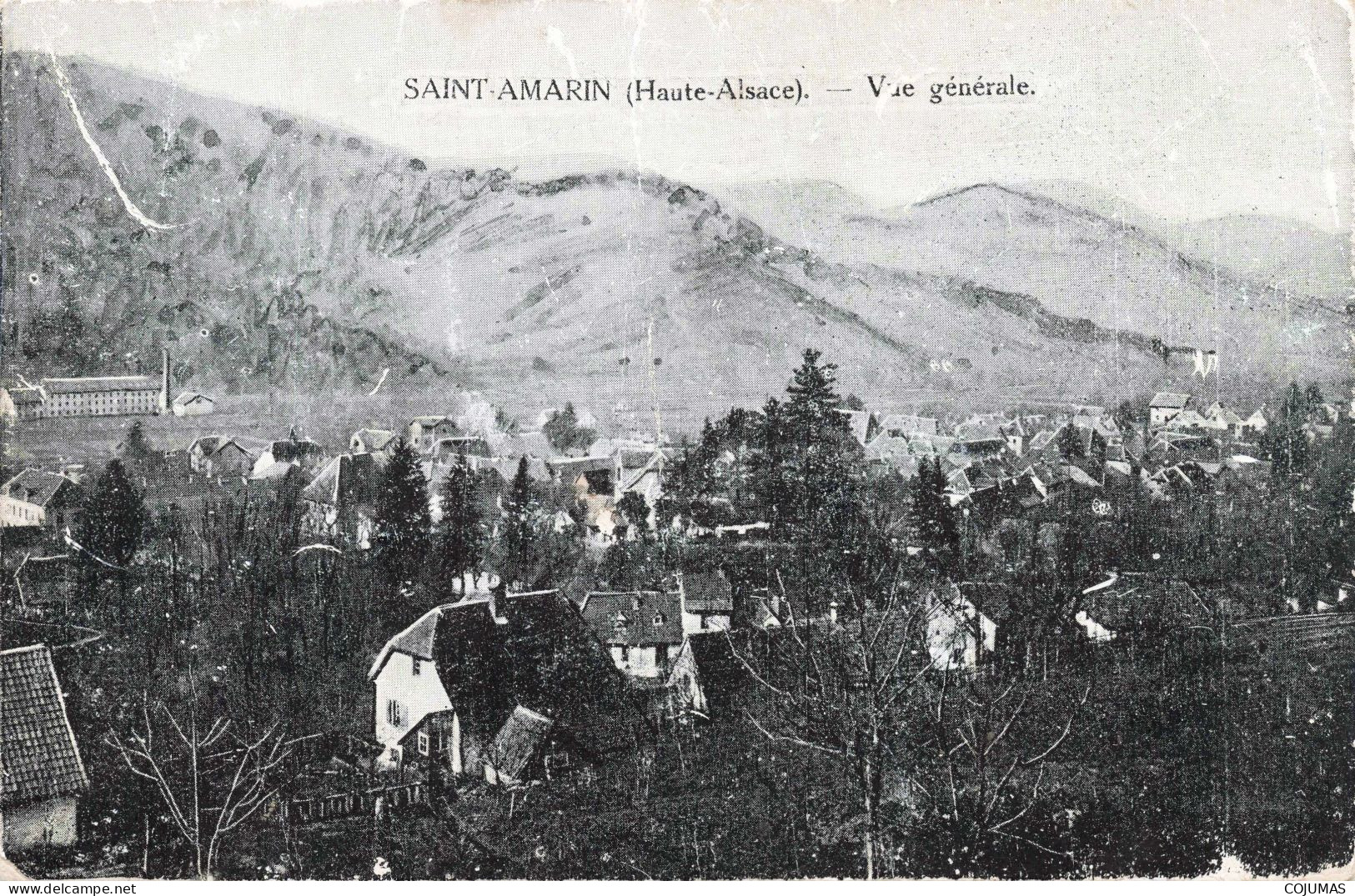 68 - SAINT AMARIN - S12556 - Vue Générale - En L'état  - L1 - Saint Amarin