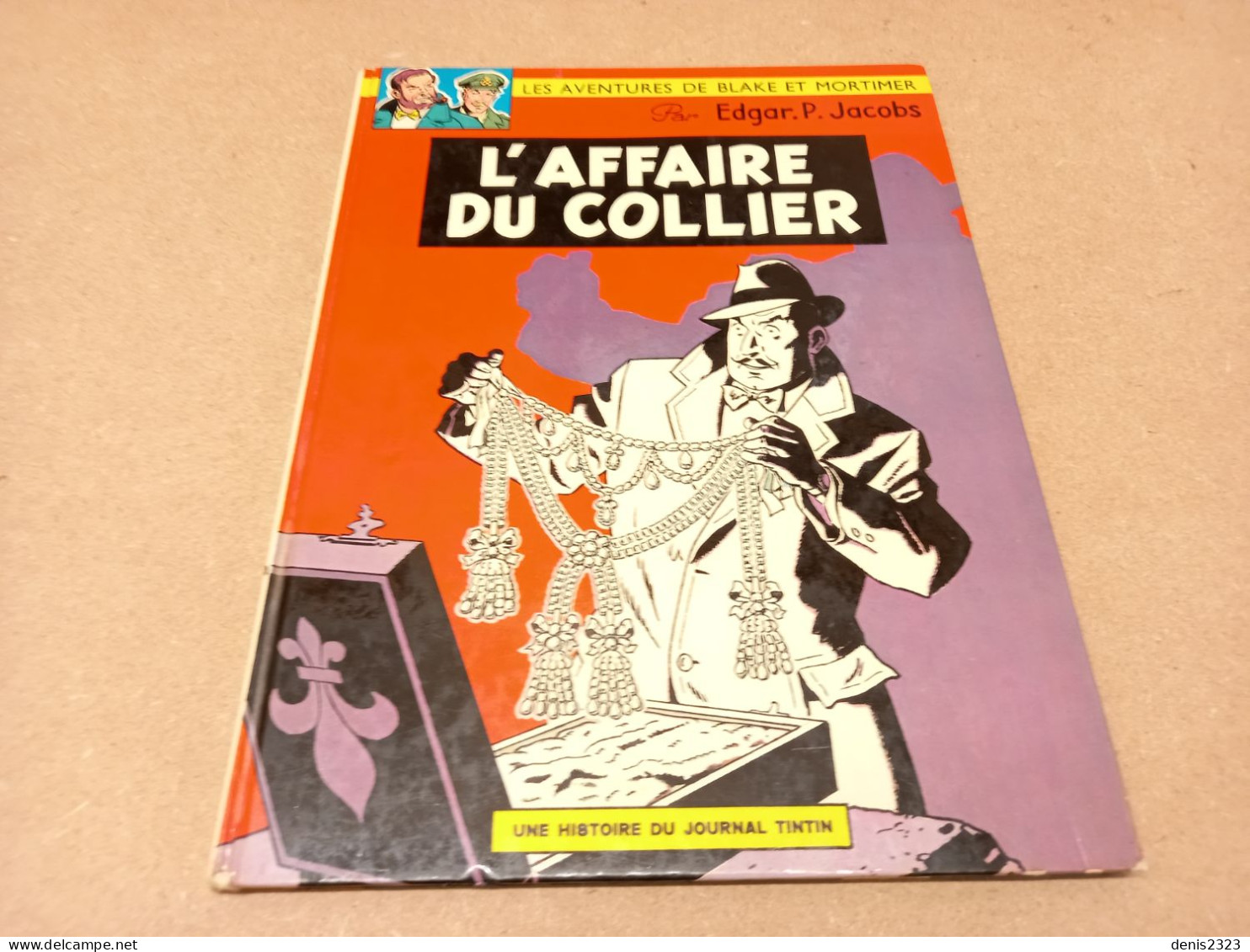 Blake & Mortimer T9 L'affaire Du Collier EO TBE 1967 - Blake Et Mortimer