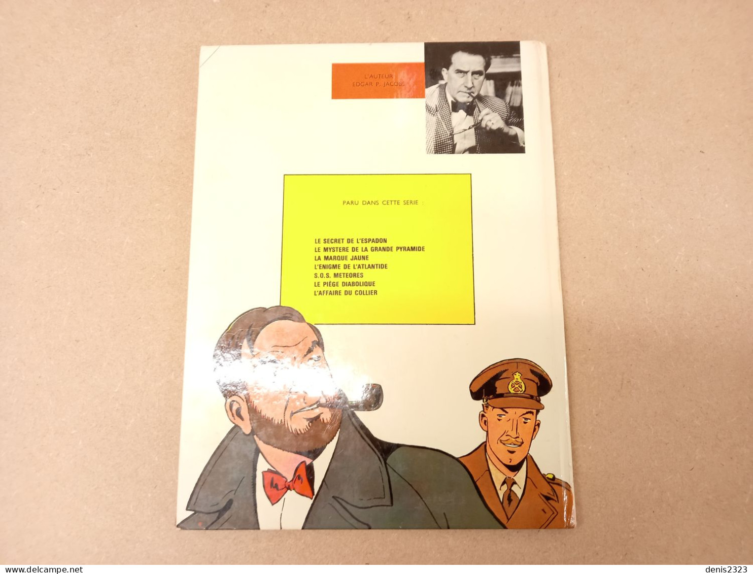 Blake & Mortimer T9 L'affaire Du Collier EO TBE 1967 - Blake Et Mortimer