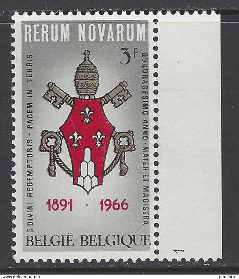 Belgique - 1966 - COB 1362 ** (MNH) - Planche 1 - 1961-1970