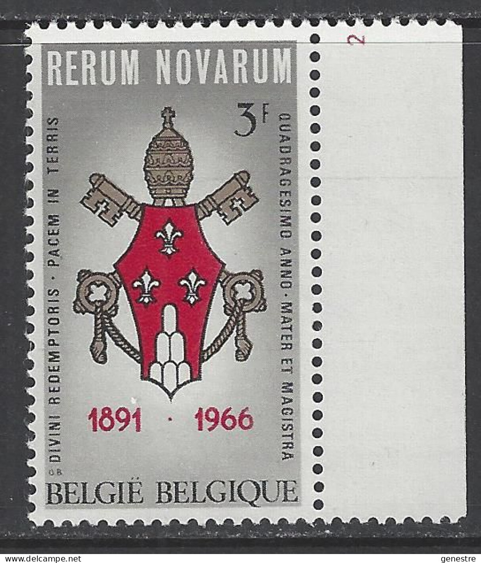 Belgique - 1966 - COB 1362 ** (MNH) - Planche 2 - 1961-1970