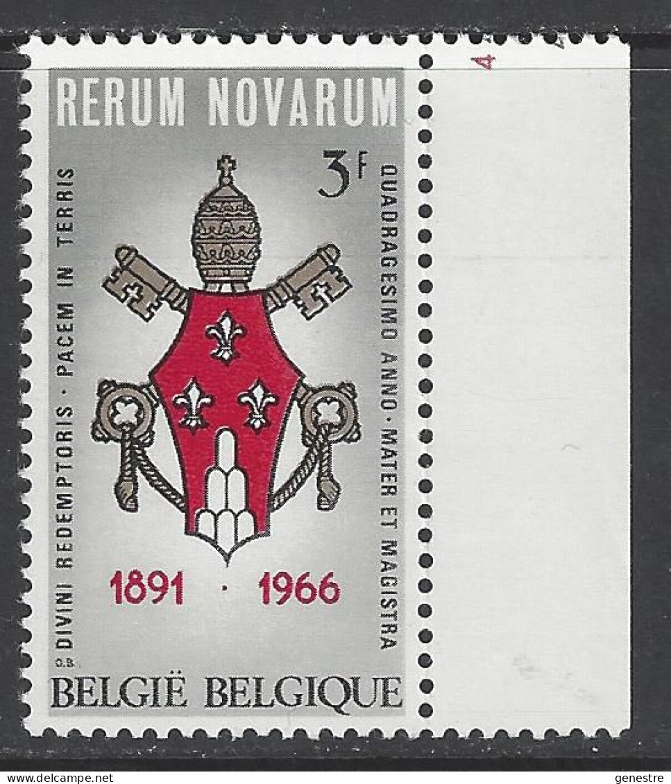 Belgique - 1966 - COB 1362 ** (MNH) - Planche 4 - 1961-1970