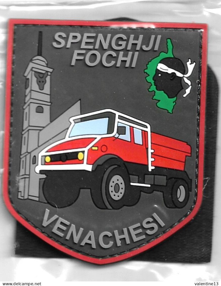 Ecusson PVC SAPEURS POMPIERS SPENGHIJFOCHI VENACHESI CORSE - Pompiers