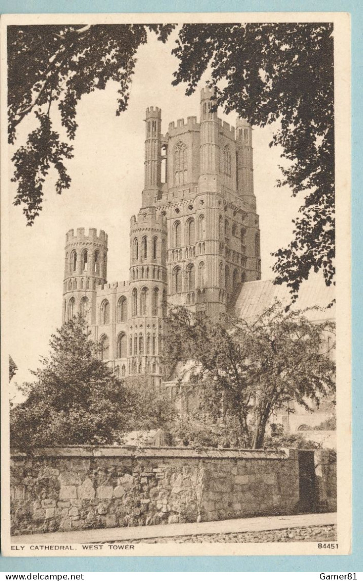 ELY Cathedral - West Tower - Ely