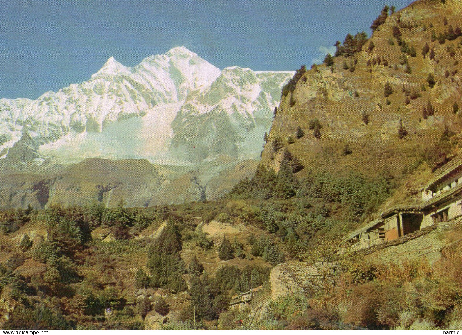 NEPAL, DHAULAGIRI COULEUR  REF 7373 SGD - Népal