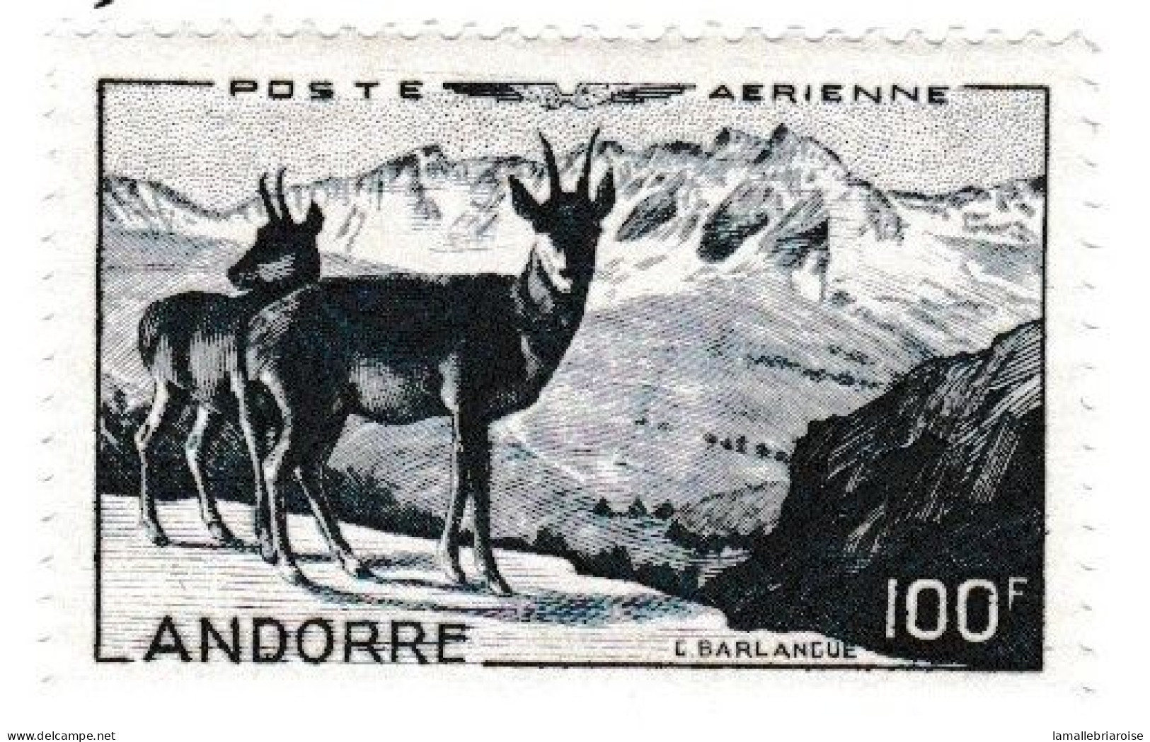 Andorre, Poste Aerienne N°1, Neuf Sans Trace De Charnière, **, MNH - Luchtpost