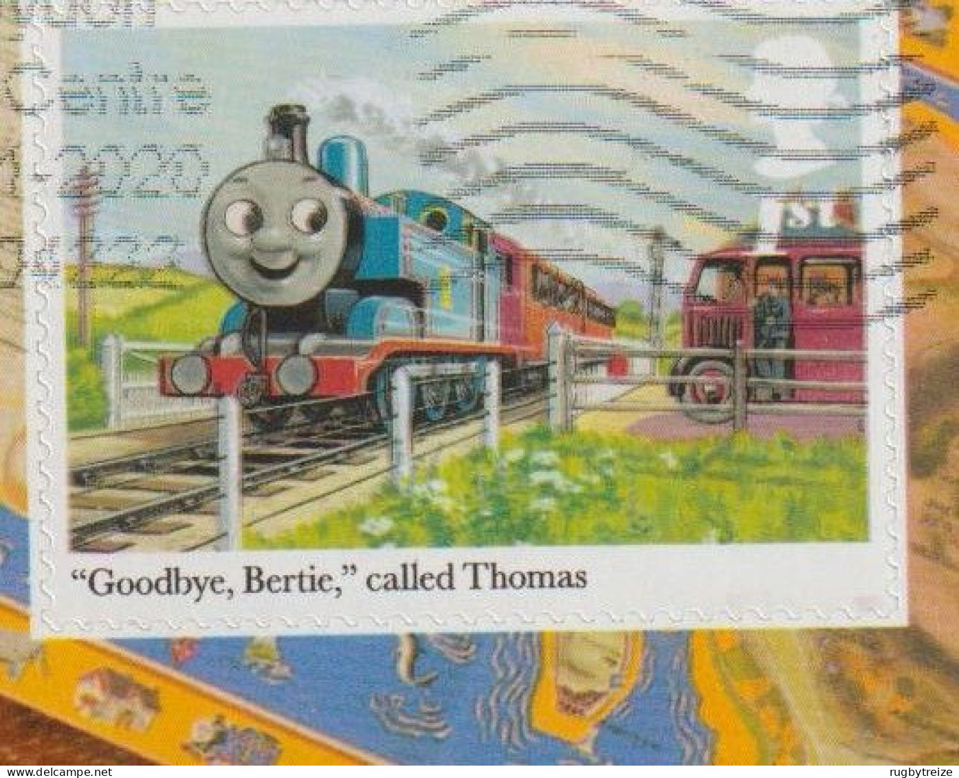 6428 Lettre Cover UK ROYAUME UNI GOODBYE BERTIE CALLED THOMAS Thomas Et Ses Amis Thomas & Friends TRAIN - Storia Postale