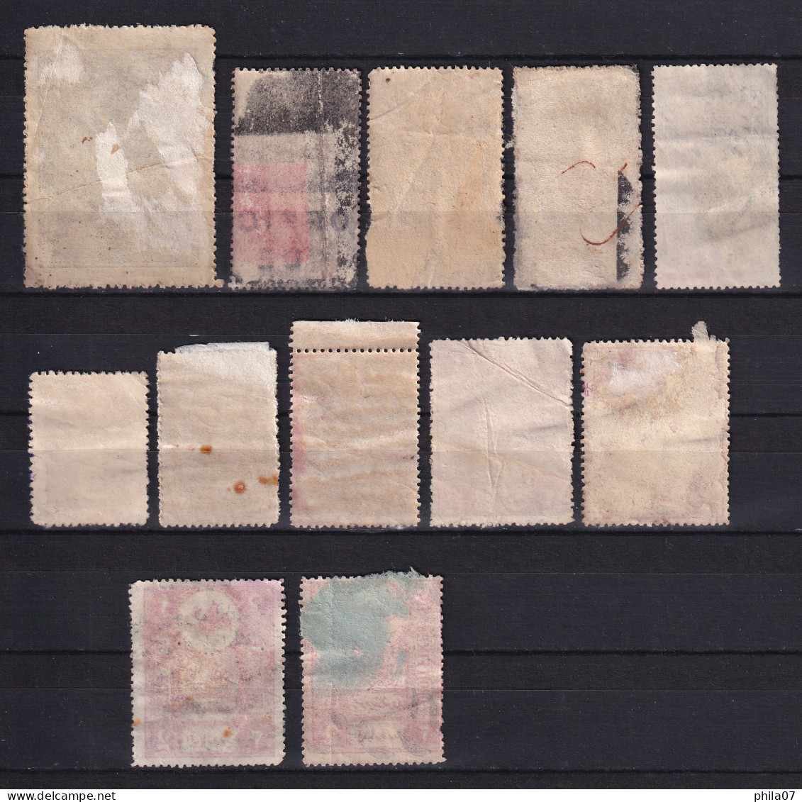 TURKEY - Small Lot Of Revenues Stamps / 2 Scans - Andere & Zonder Classificatie
