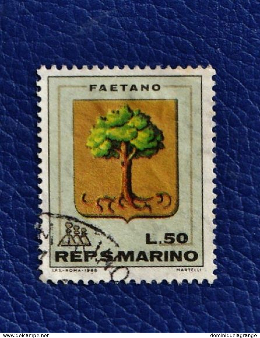 6 Timbres De La République De Saint-Marin De 1968 à 1974 - Verzamelingen & Reeksen