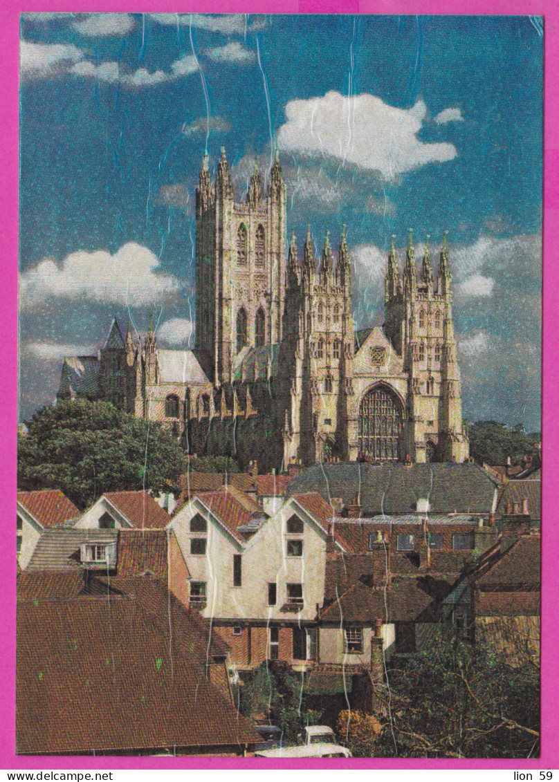 289857 / United Kingdom - Canterbury Cathedral Viewed From The North West 1982 PC Great Britain Grande-Bretagne - Canterbury