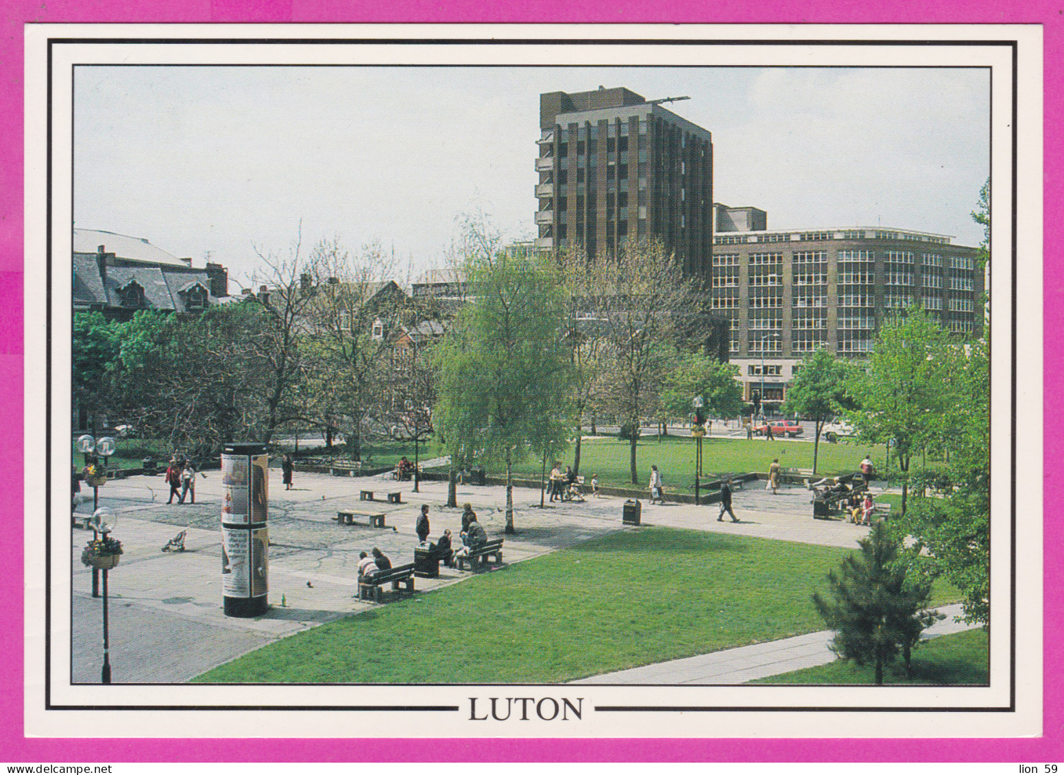 289858 / United Kingdom - Luton St. George's  Square , University Of Bedfordshire Library In Luton, PC Great Britain - Autres & Non Classés