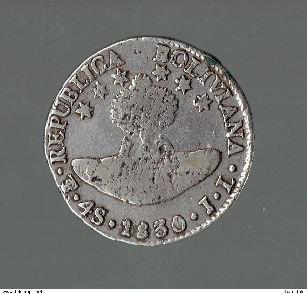 BOLIVIA - 4 SOLES - 1830 - Bolivie