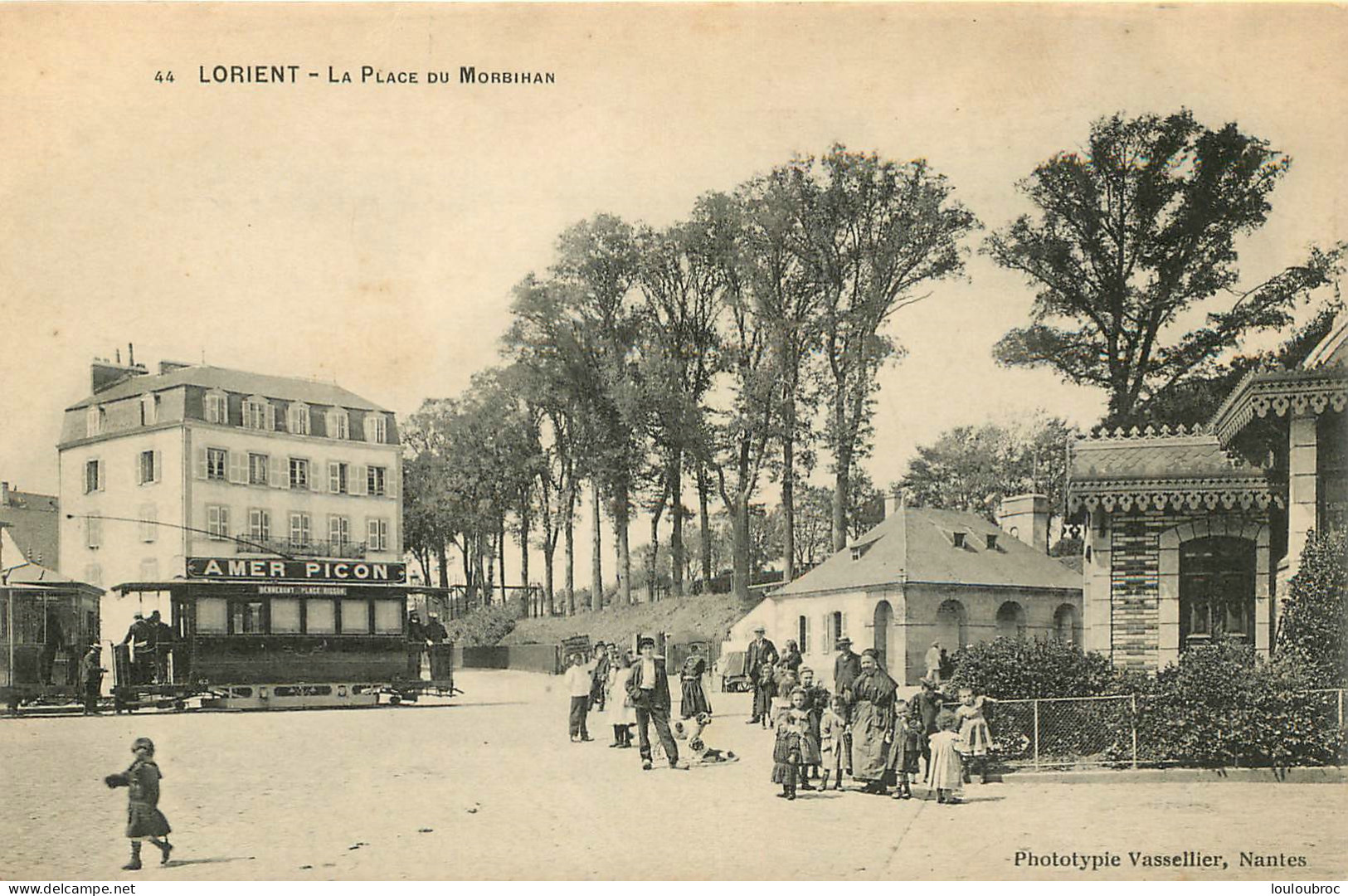 LORIENT LA PLACE  DU MORBIHAN TRAMWAY - Lorient