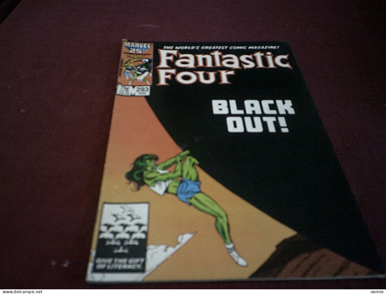 FANTASTIC FOUR   N°  293 AUG 1986 - Marvel