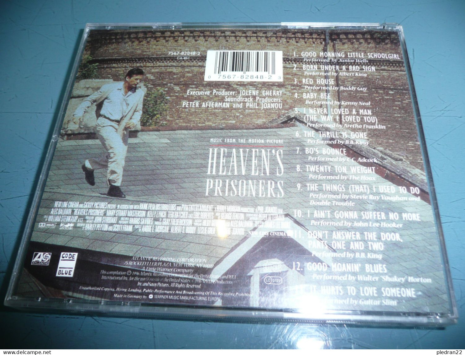 DISQUE CD MUSIQUE DU FILM HEAVEN'S PRISONERS VENGEANCE FROIDE A BLUES COMPILATION 1996 - Soundtracks, Film Music