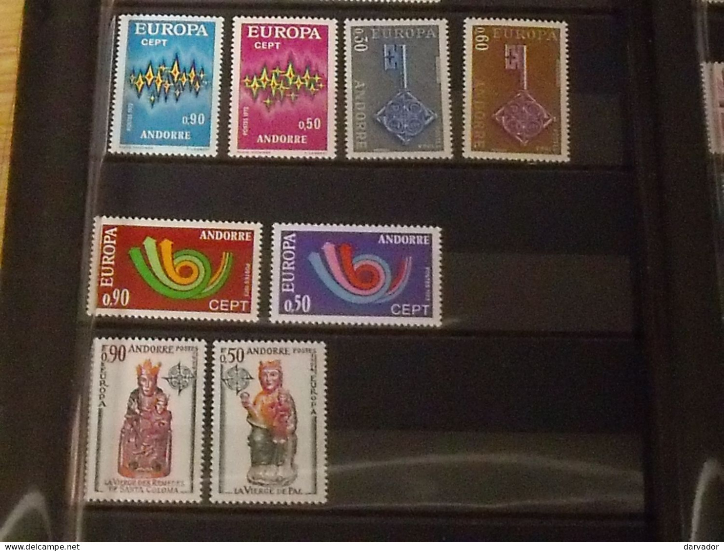 Caisse Bleu / EUROPA / ANDORRE Sélection De Bonnes Valeurs , Forte Cote !!!!! SUPERBE - Collections