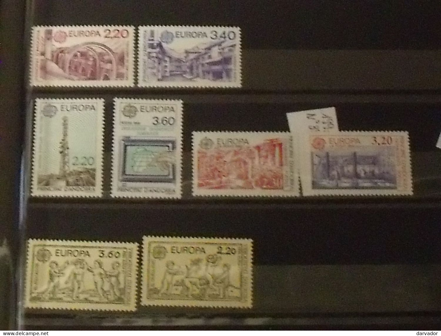 Caisse Bleu / EUROPA / ANDORRE Sélection De Bonnes Valeurs , Forte Cote !!!!! SUPERBE - Collections