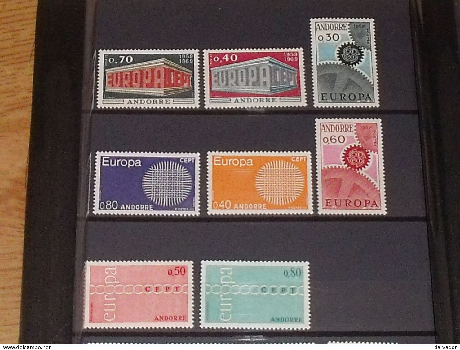 Caisse Bleu / EUROPA / ANDORRE Sélection De Bonnes Valeurs , Forte Cote !!!!! SUPERBE - Collections